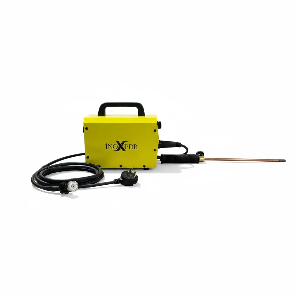 Power cables and accessories included with the dent repair inverter