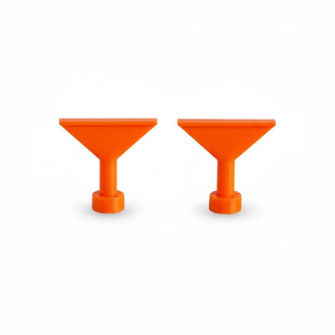 Набор из 10 узких клеевых грибков PDR Sergio Pillon 5x38mm для заломов от PDR INOX