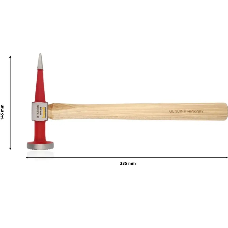 Professional Finishing Hammer – Flat Round Face & Straight Pein