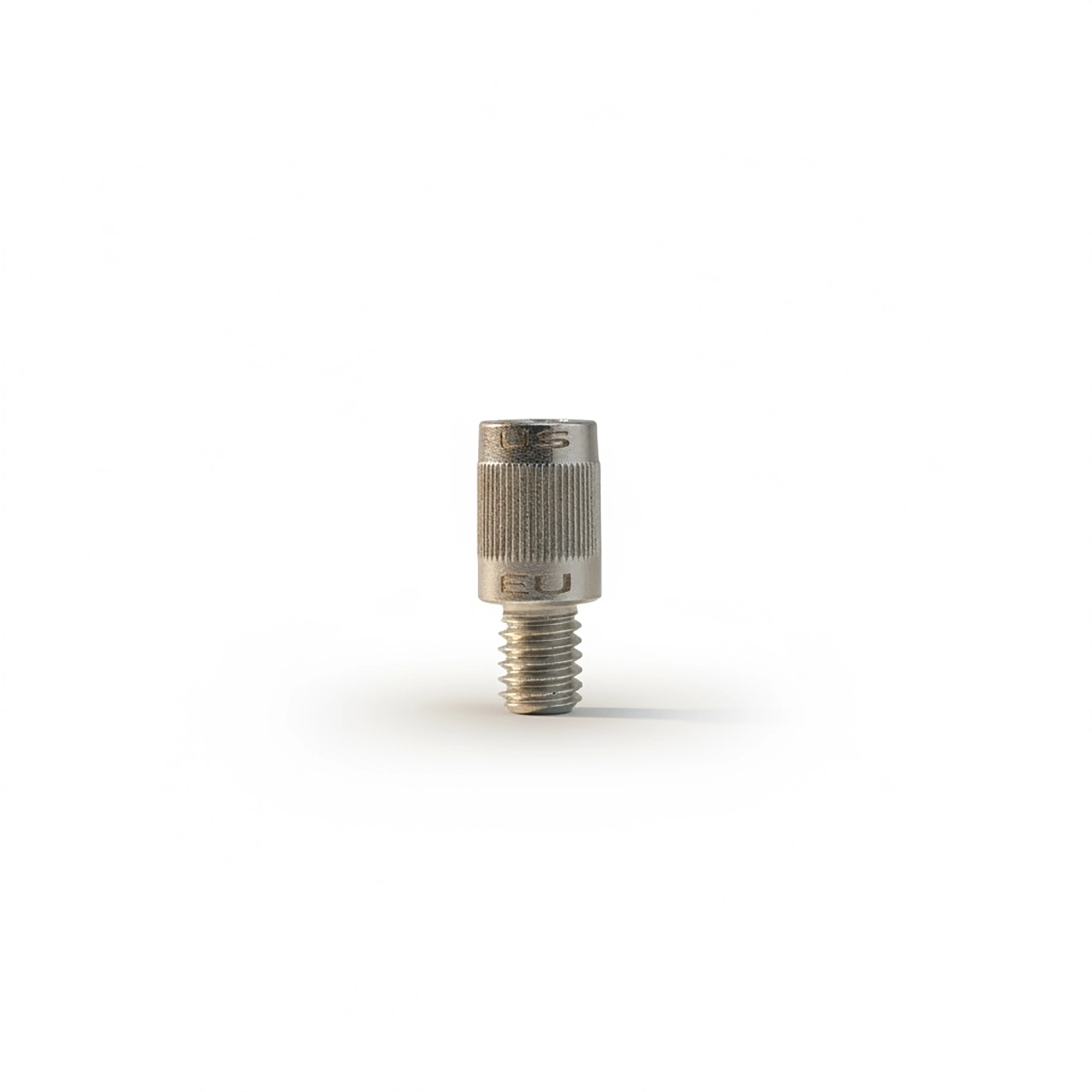 Premium stainless steel PDR tip adapters showing M8 to 5/16 and 5/16 to M8 thread converters for professional dent repair tools.