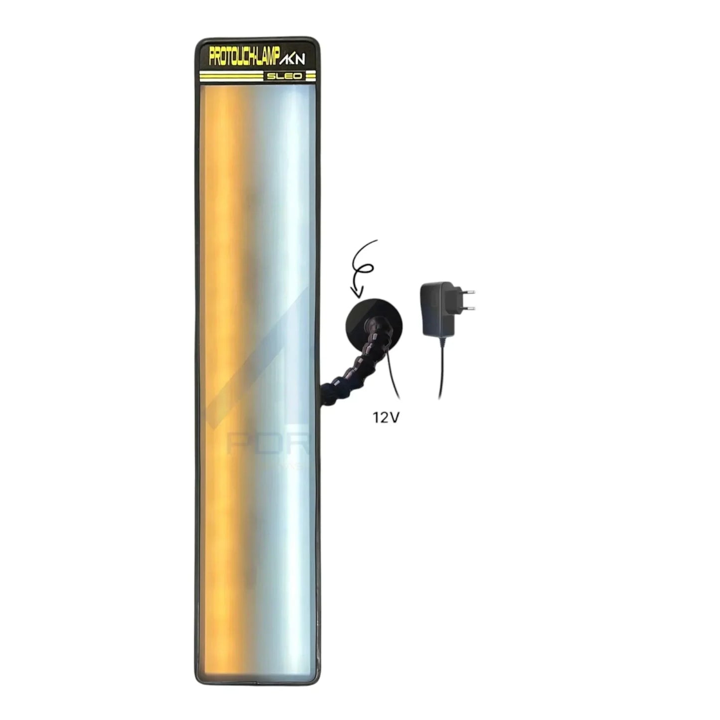 70x12cm dual-LED slim PDR inspection light by PDR INOX