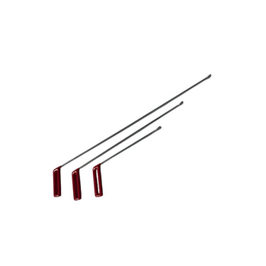 Melvora Edition 3-Piece Whale Tail Tip Steel PDR Tools – Paintless Dent Repair Rods