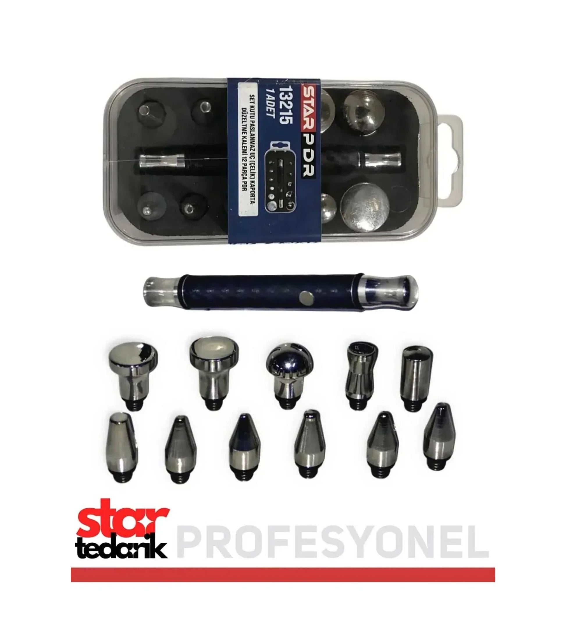 Set Box Stainless Tip (Steel)  Body Correction Pen 12 Piece Metric 8 InoxPDR