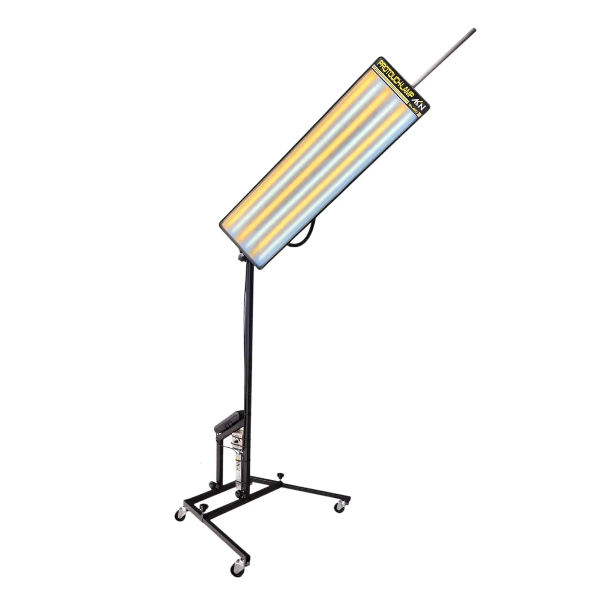 Wide 82x21cm light board with 6 LED strips for PDR