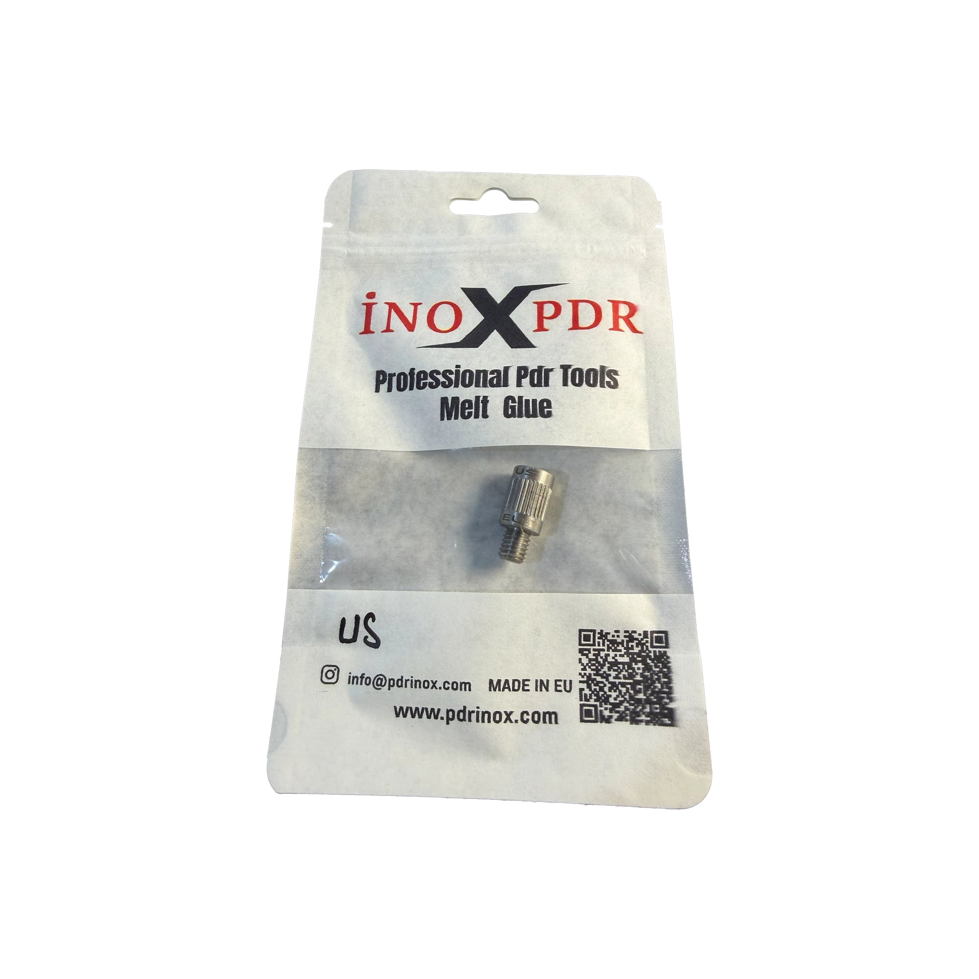 Dimension technical specifications of PDRINOX thread adapter converter types for global compatibility in dent removal.