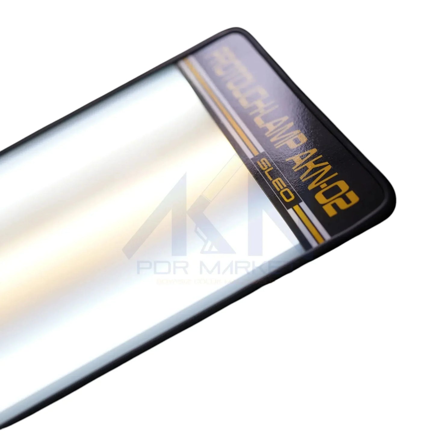 PDR INOX 45x18cm inspection light mounted on a vehicle