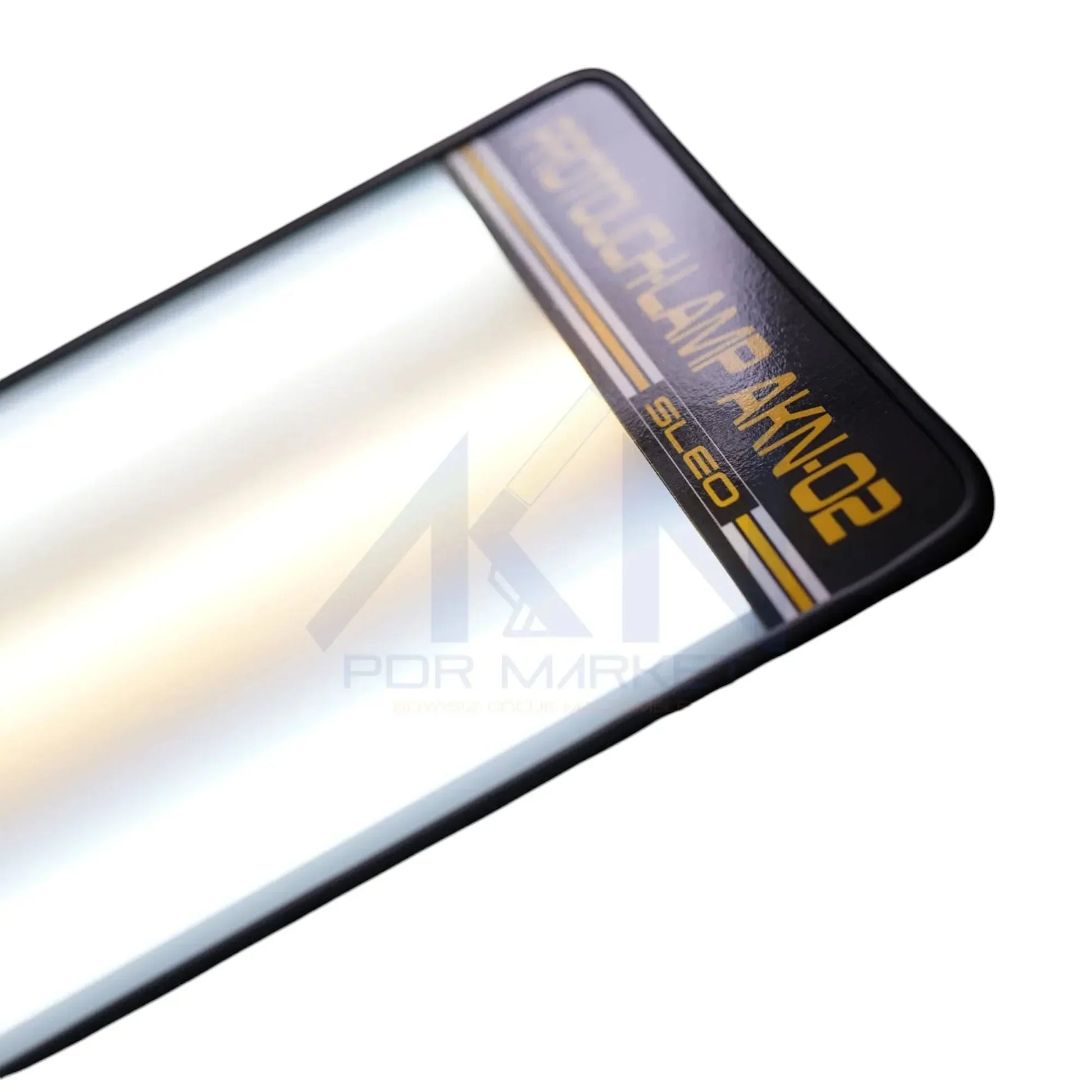 PDR INOX 45x18cm inspection light mounted on a vehicle