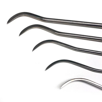 Complete 5-piece layout of the Valdor Edition PDR tool set