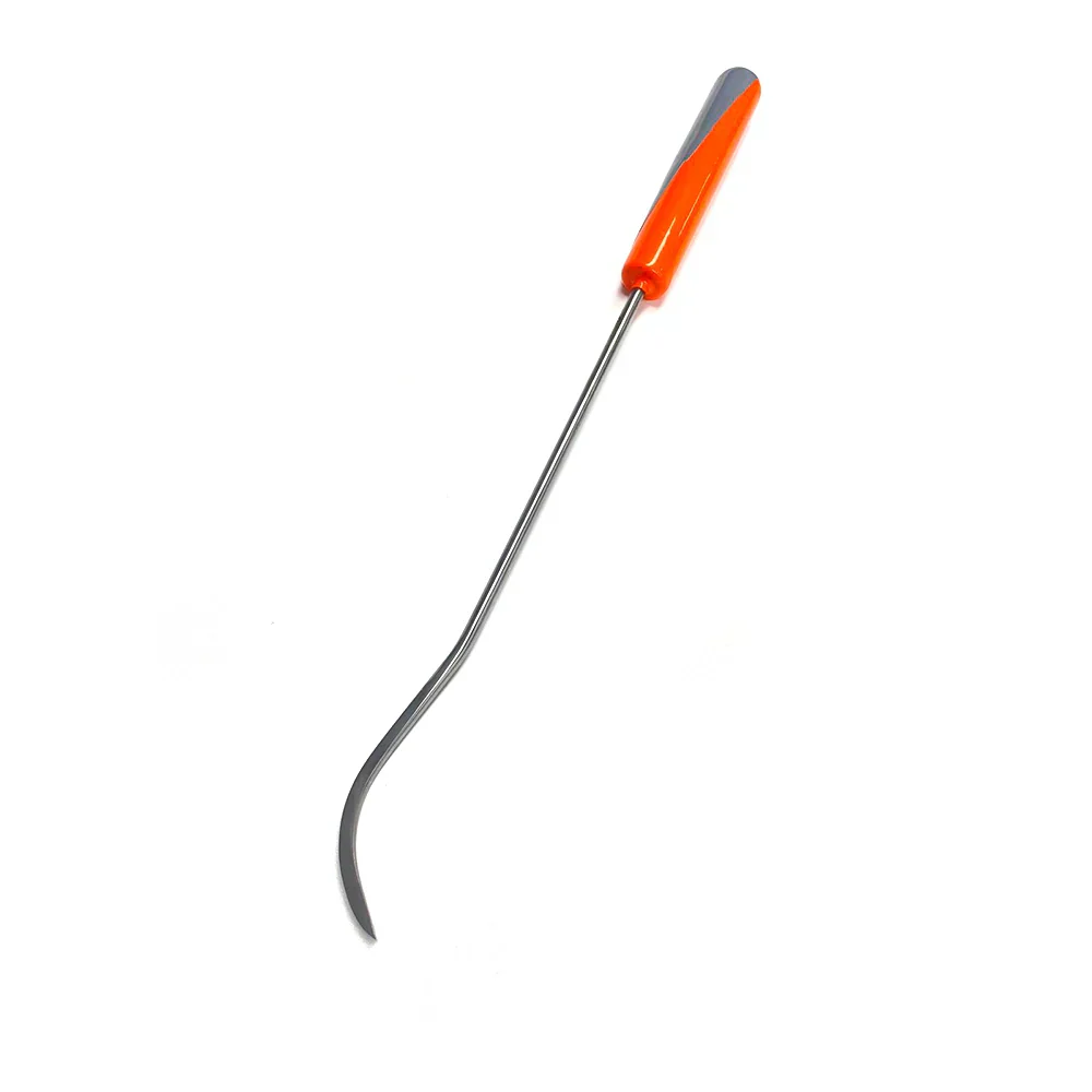 Ergonomic grip details on the PDR INOX Valdor Edition rods