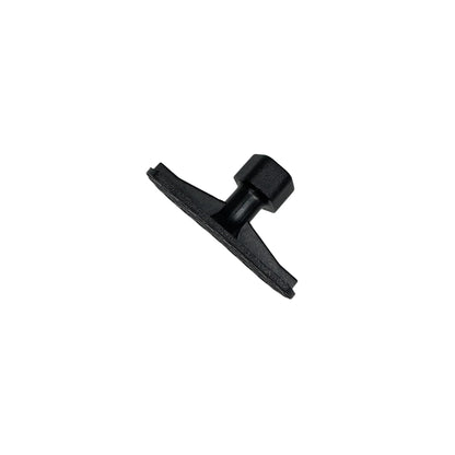 PDR Paintless Dent Repair Plastic Rectangular 15 5X43mm D. N6 - Black 10 Pieces InoxPDR