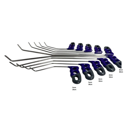 Hardened steel construction of the Stuttgart Edition rods