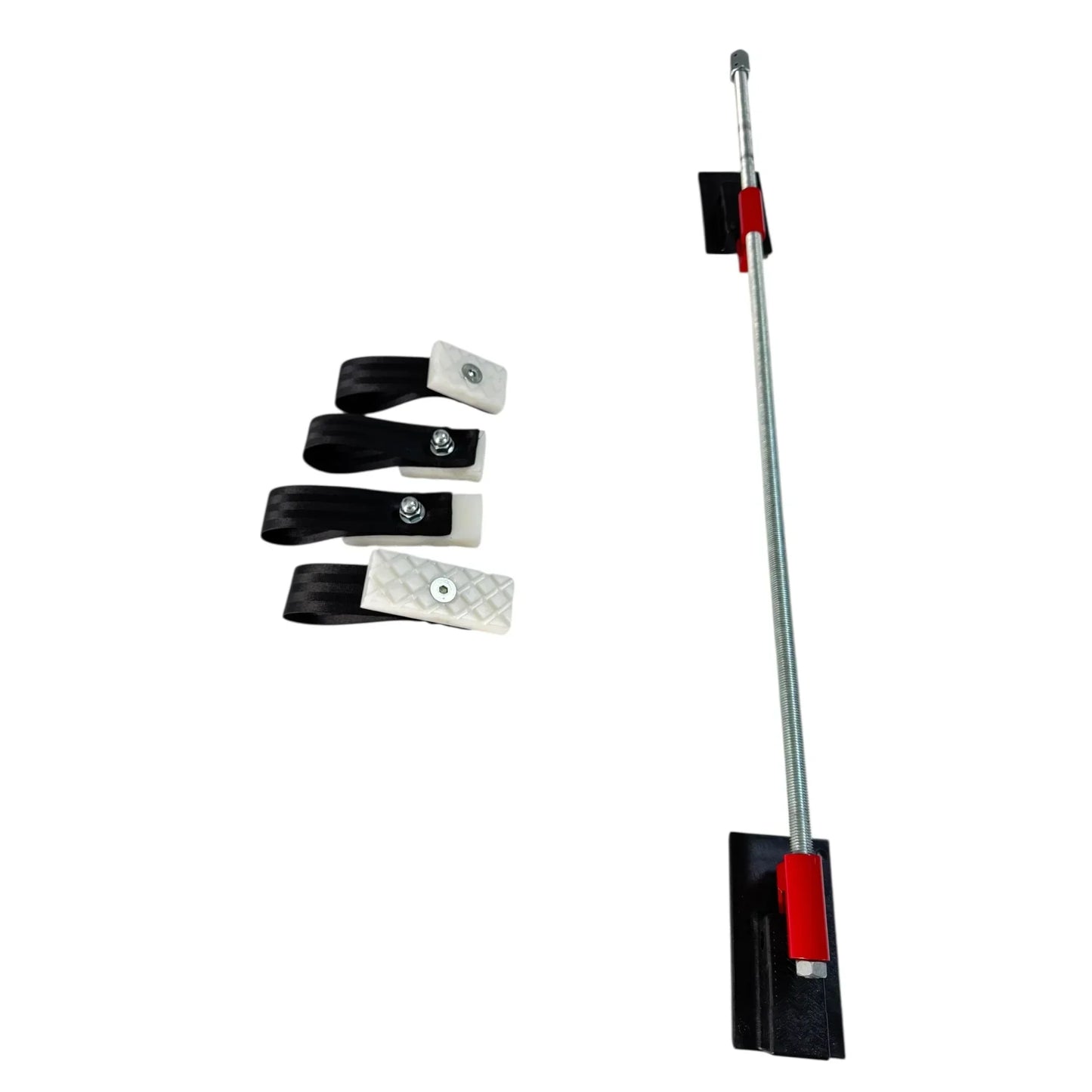 High-force linear drive mechanism on the tensioning bar