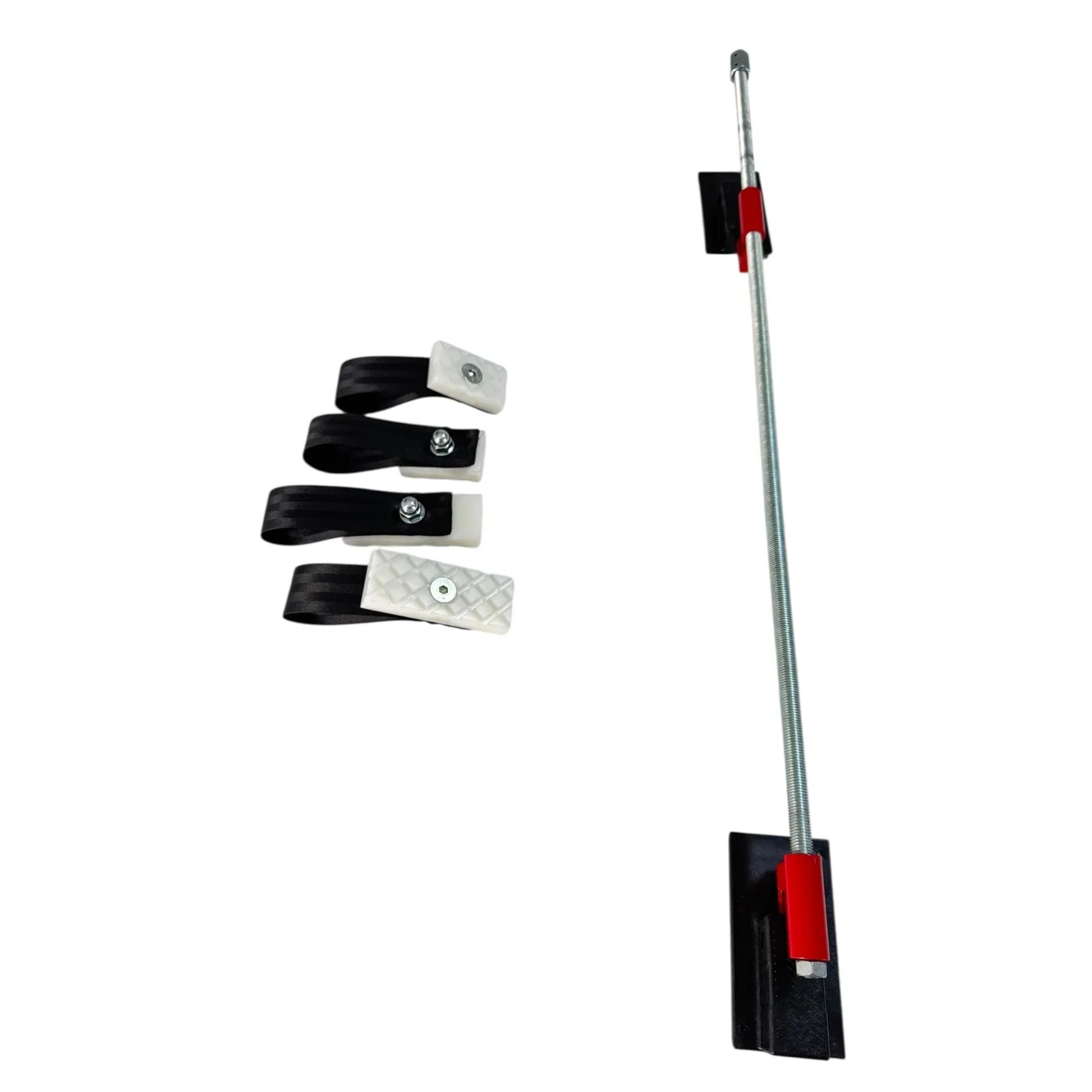 High-force linear drive mechanism on the tensioning bar