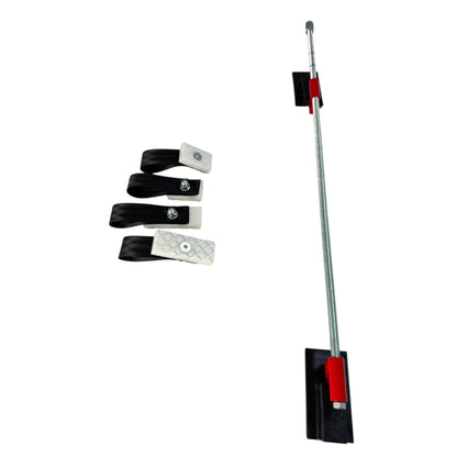 High-force linear drive mechanism on the tensioning bar