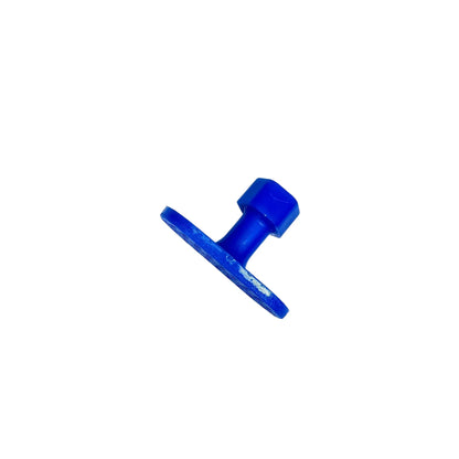 PDR Paintless Dent Repair Plastic Flat Oval 35X17 5mm - D. N6 - Blue Dent Reaper Tabs - 10 pcs InoxPDR