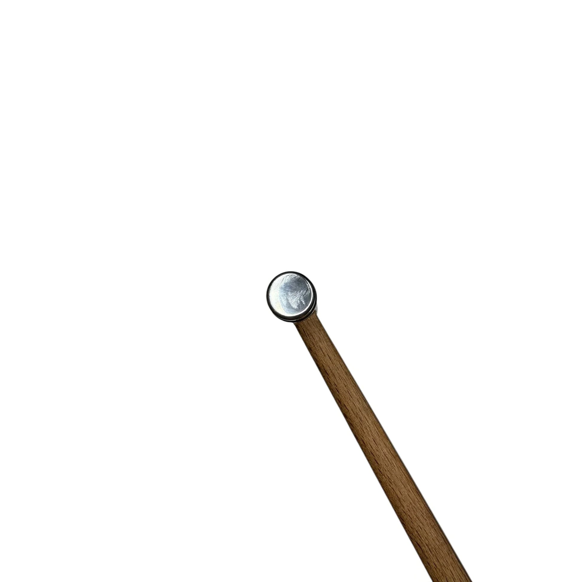 Close-up of the textured curved dotted face on the PDR hammer