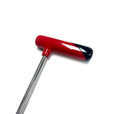 Close-up of the reverse round tip on the Vorlent Edition rod