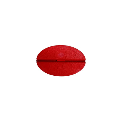 PDR Paintless Dent Repair Plastic Ellipse Red 35x22mm 10 Pieces InoxPDR