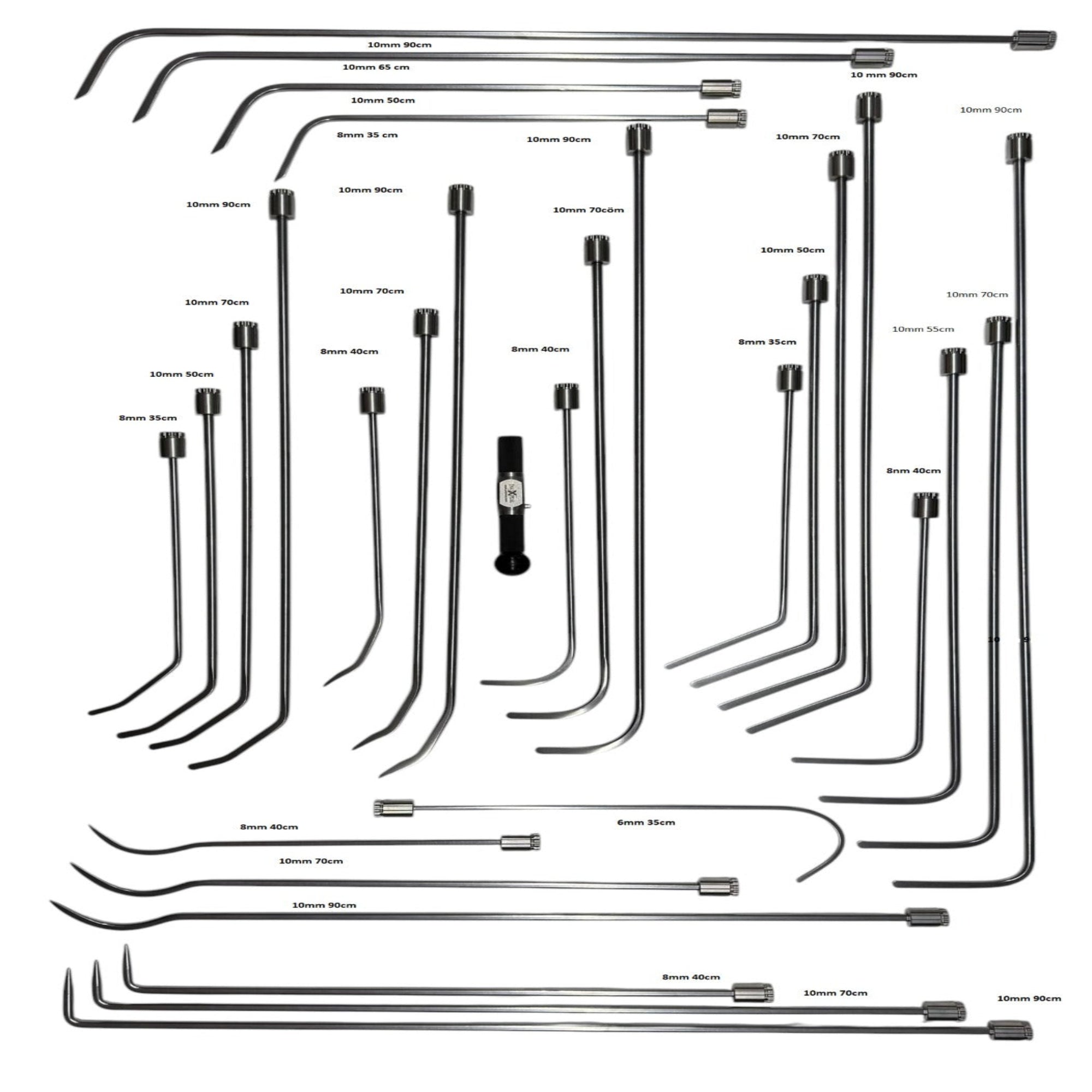 Tiran Edition 29‑Piece 360° Rotatable PDR Tool Set – Rust‑Resistant ...