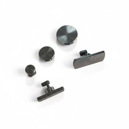 5-piece stainless steel cold glue tabs set by PDR INOX