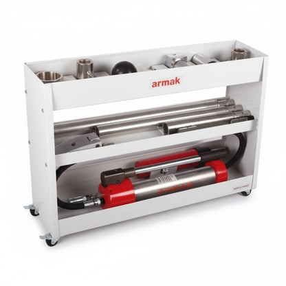 PDR INOX 10 ton hydraulic kit in protective carrying case