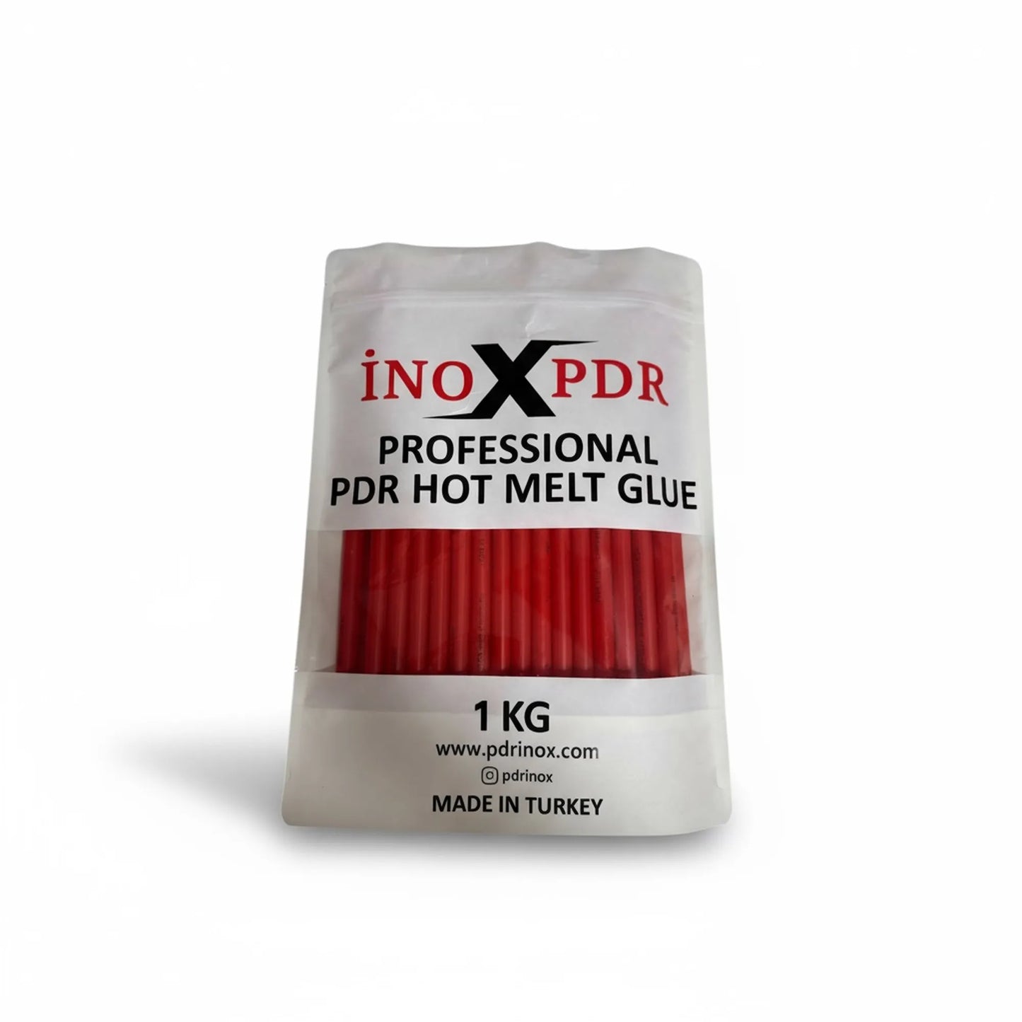 PDR INOX fast bond red hot melt glue sticks