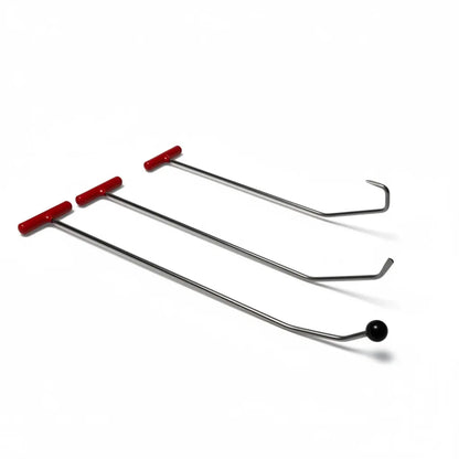 White spring steel PDR rods in the Oslo Edition set