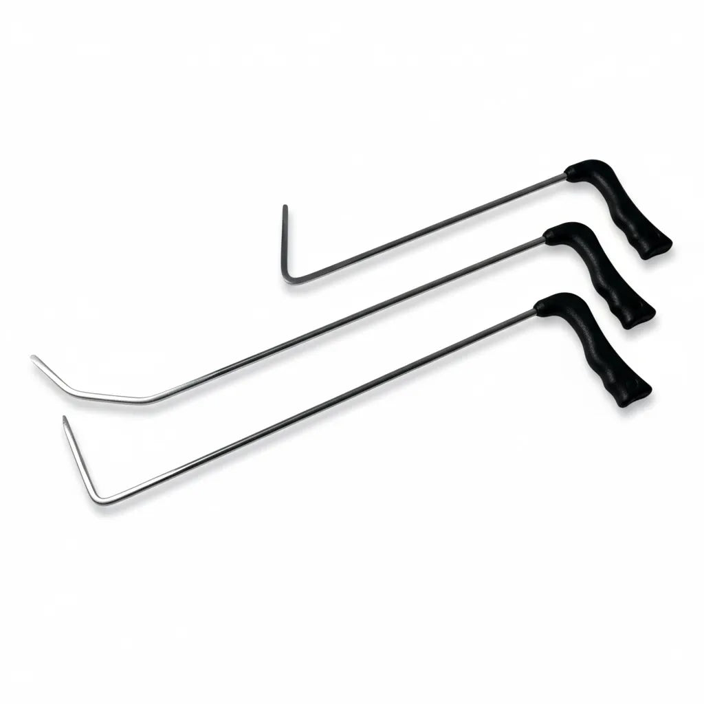 PDR INOX Oslo Edition rods used on a vehicle hood