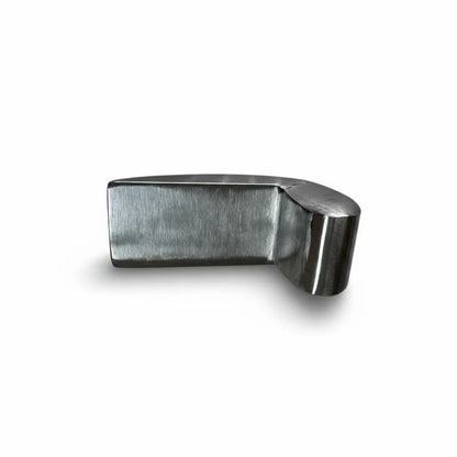 Curved steel profile of the PDR INOX comma-shaped anvil
