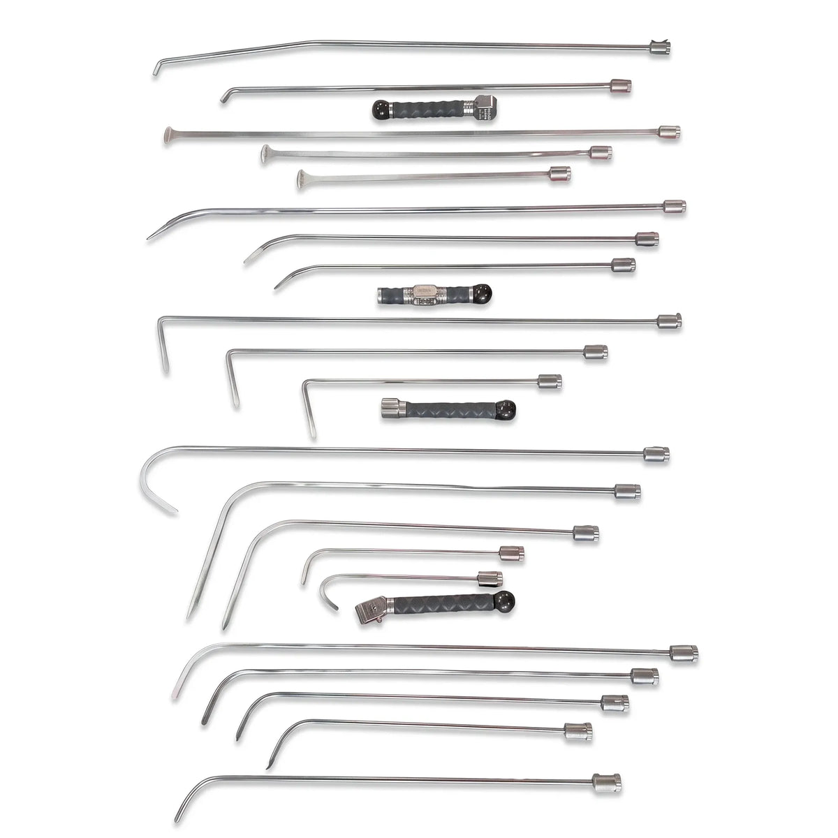 Monaco Edition 25-Piece Interchangeable PDR Rod Set with Carrying Case