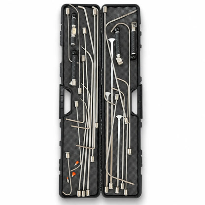 Monaco Edition 25-Piece Interchangeable PDR Rod Set with Carrying Case