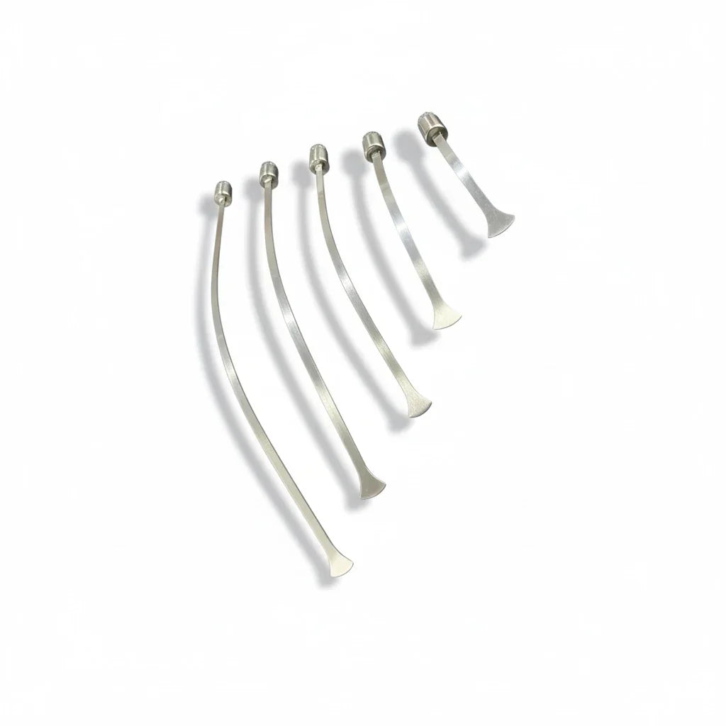 30mm narrow whale tail tip for tight bracing access