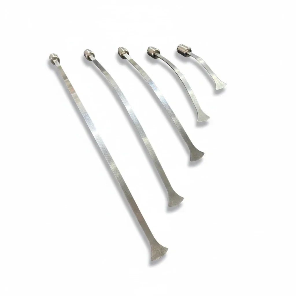 PDR INOX rotating handle design on the Qaanaaq Edition rod