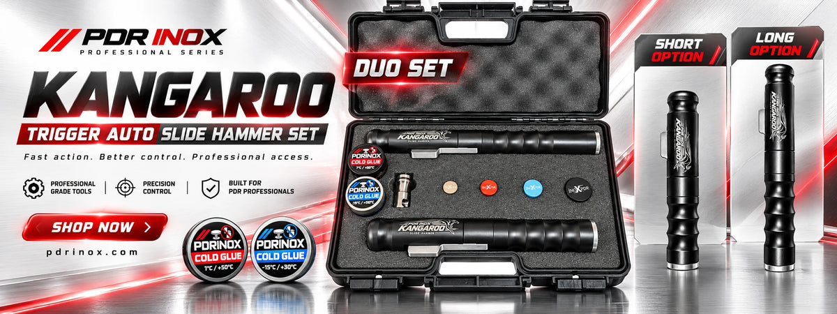 PDRINOX Kangaroo Short, Long and Duo trigger slide hammer sets