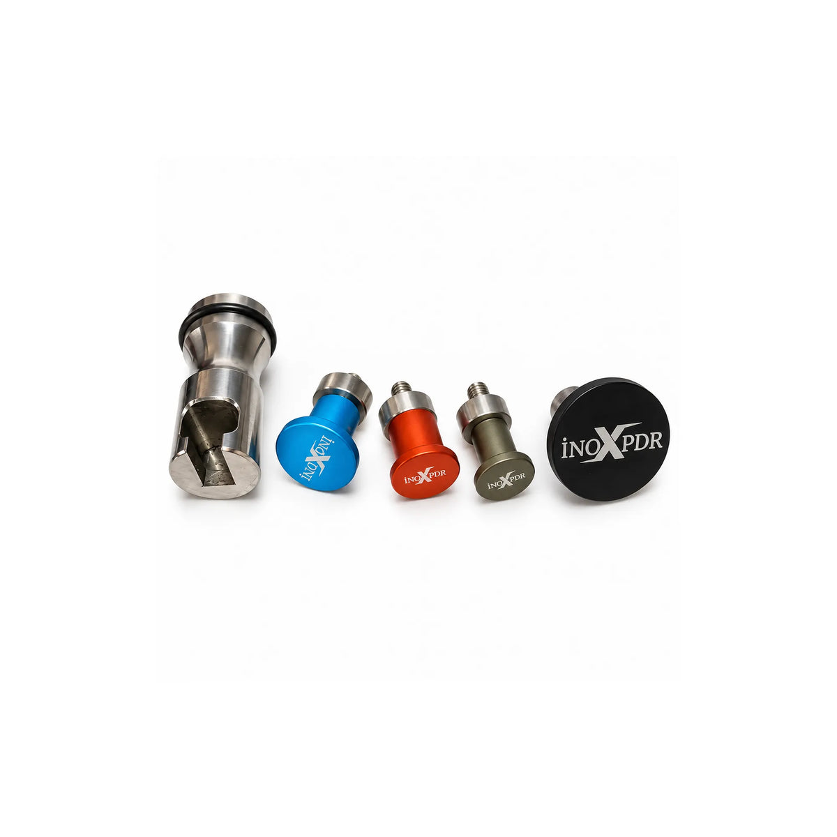 Kangaroo Duo set glue tabs in different sizes and tab adapter
