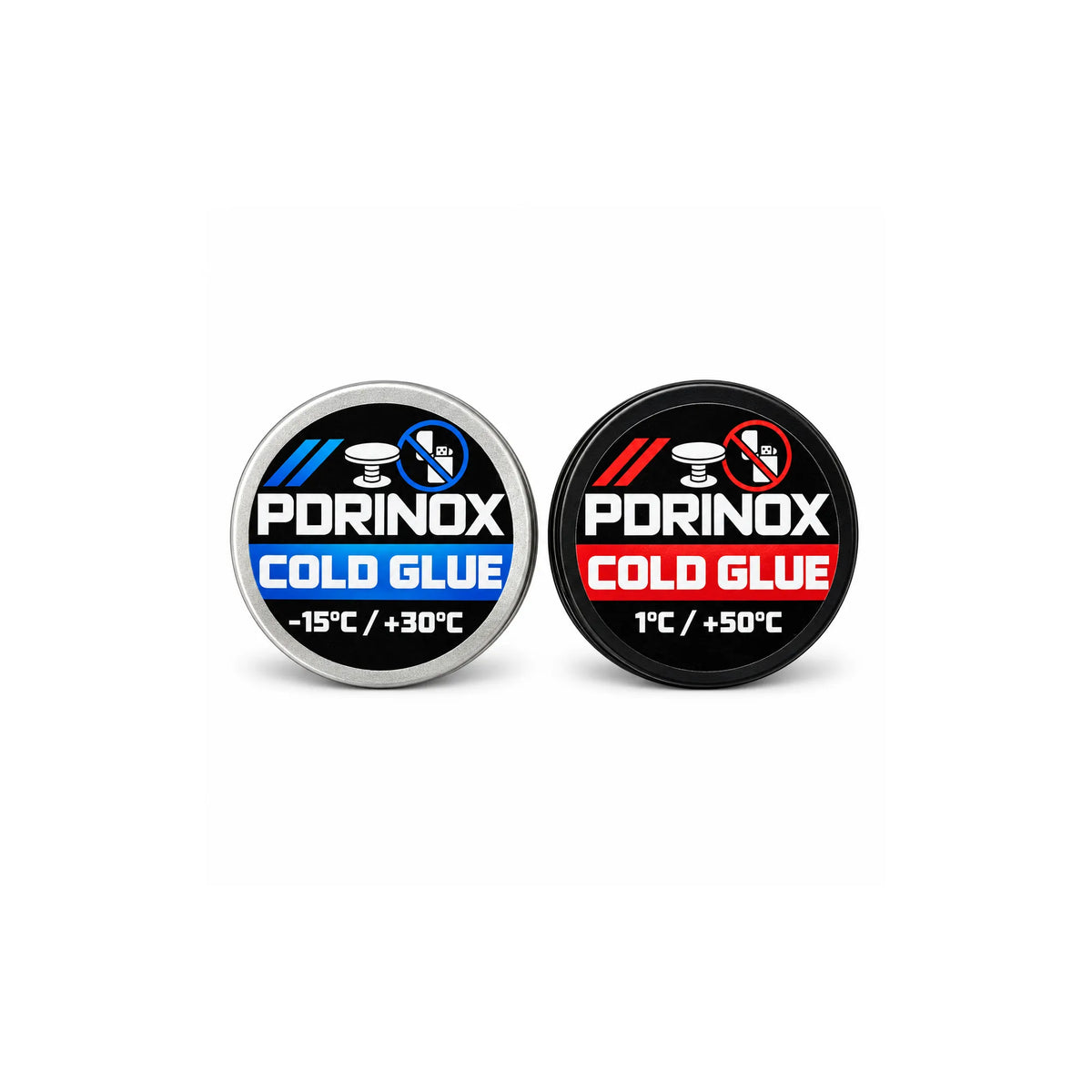 PDR INOX summer and winter cold glue included in the Kangaroo Long set