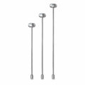 Novara Edition 3-teiliges gerades PDR-Ausbeulhebel-Set mit breitem Ovalkopf (10mm)