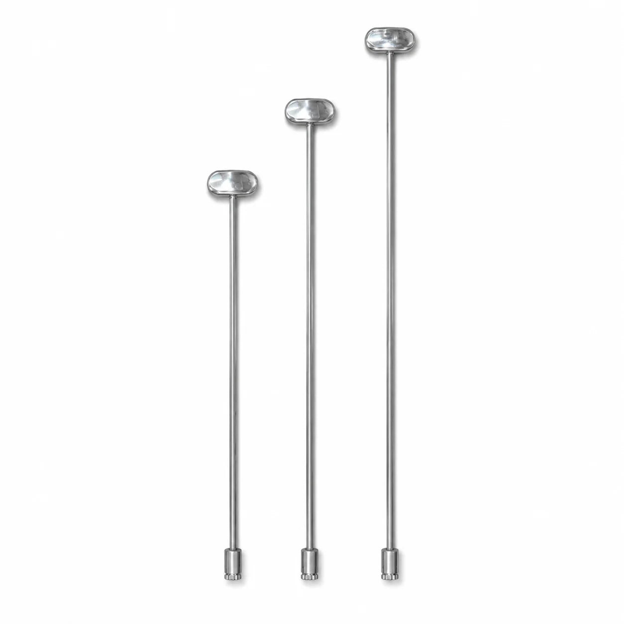 Novara Edition 3-Piece Straight Wide Oval Head PDR Rod Set (10mm)