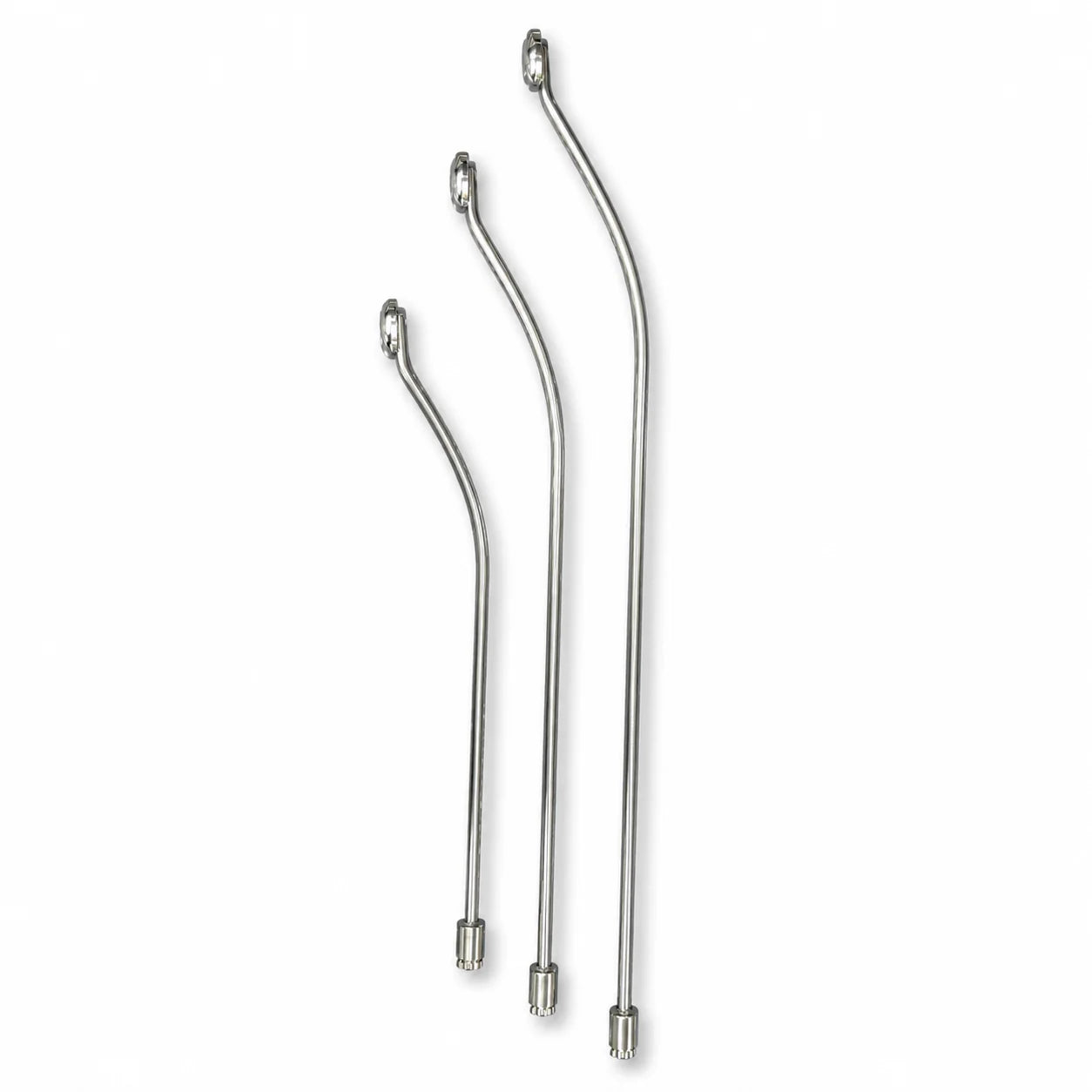Cremona Edition 3-Piece 155° Curved Oval Spoon Head PDR Rod Set (10mm)