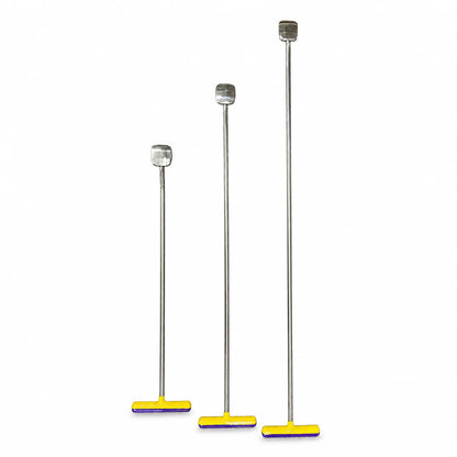 Mantova Edition 3-Piece Double-Bend Tapered Square Head PDR Rod Set with T-Handles (10mm)