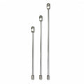Trieste Edition 3-teiliges gerades PDR-Ausbeulhebel-Set mit vertikalem breitem Ovalkopf (10mm)