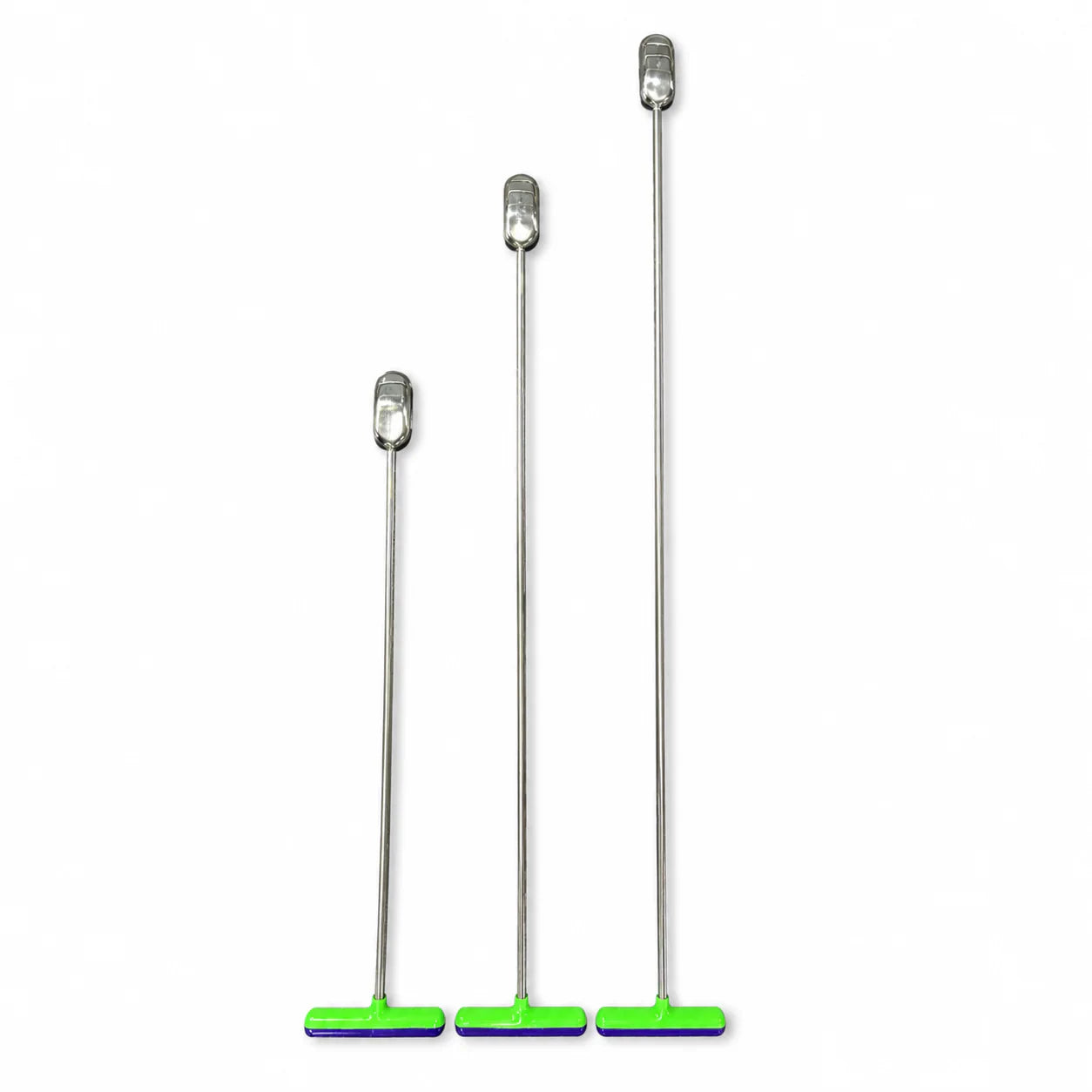 Lecce Edition 3-Piece Straight Vertical Wide Oval Head PDR Rod Set with T-Handles (10mm)