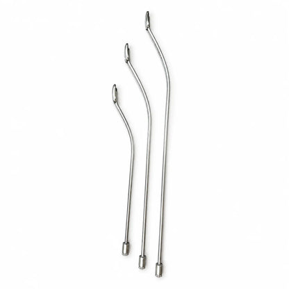 Livorno Edition 3-Piece 155° Curved Vertical Wide Oval Head PDR Rod Set (10mm)