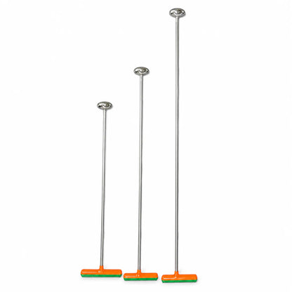 Asti Edition 3-Piece Straight Horizontal Oval Head PDR Rod Set with T-Handles (10mm)