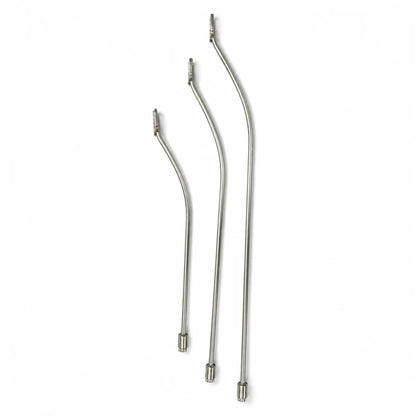 Como Edition 3-Piece 155° Curved Textured Square Head PDR Rod Set (10mm)