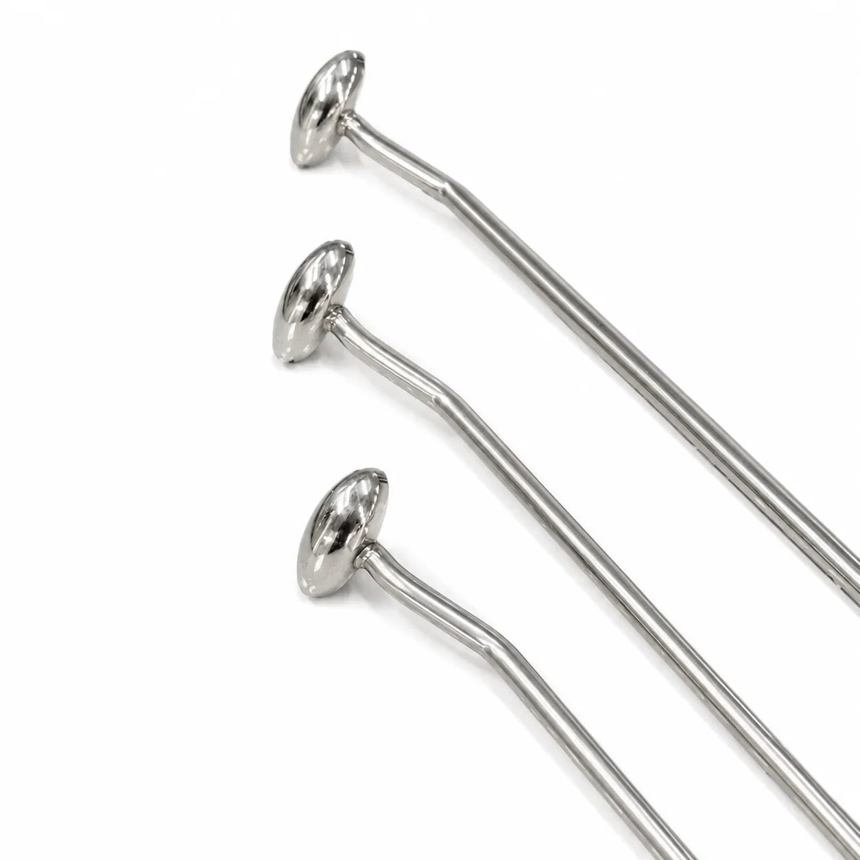 Urbino Edition 3-Piece Double-Bend Horizontal Oval Head PDR Rod Set with T-Handles (10mm)