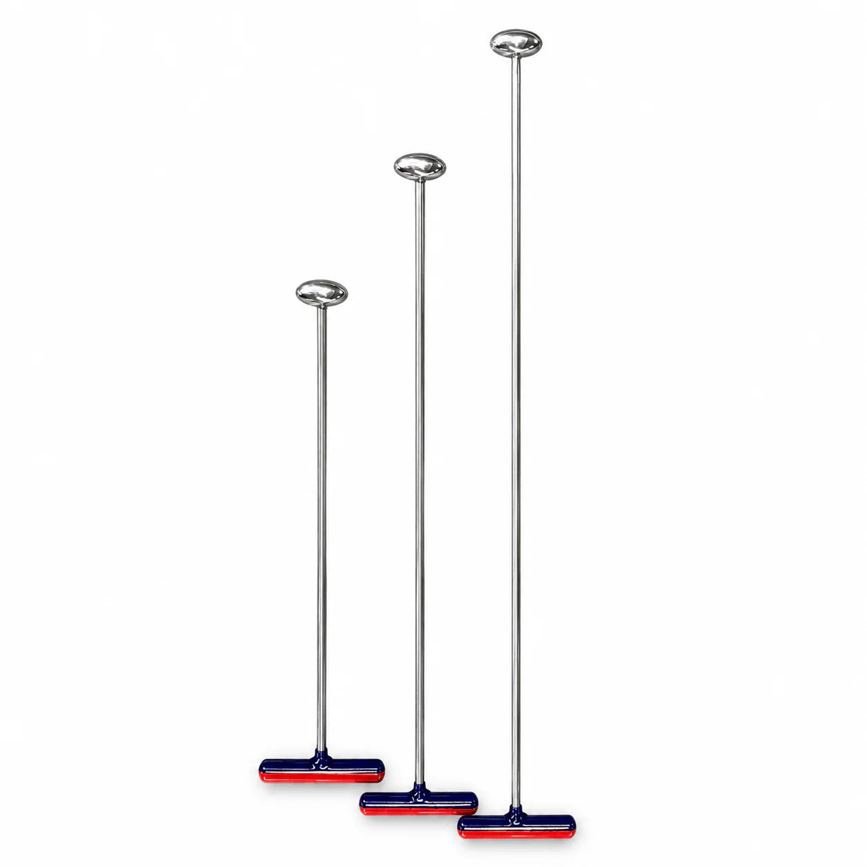Varese Edition 3-Piece 155° Curved Horizontal Oval Head PDR Rod Set with T-Handles (10mm)