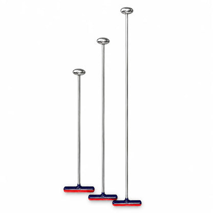Varese Edition 3-Piece 155° Curved Horizontal Oval Head PDR Rod Set with T-Handles (10mm)