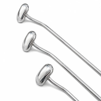 Modena Edition 3-Piece Double-Bend Wide Oval Head PDR Rod Set with T-Handles (10mm)