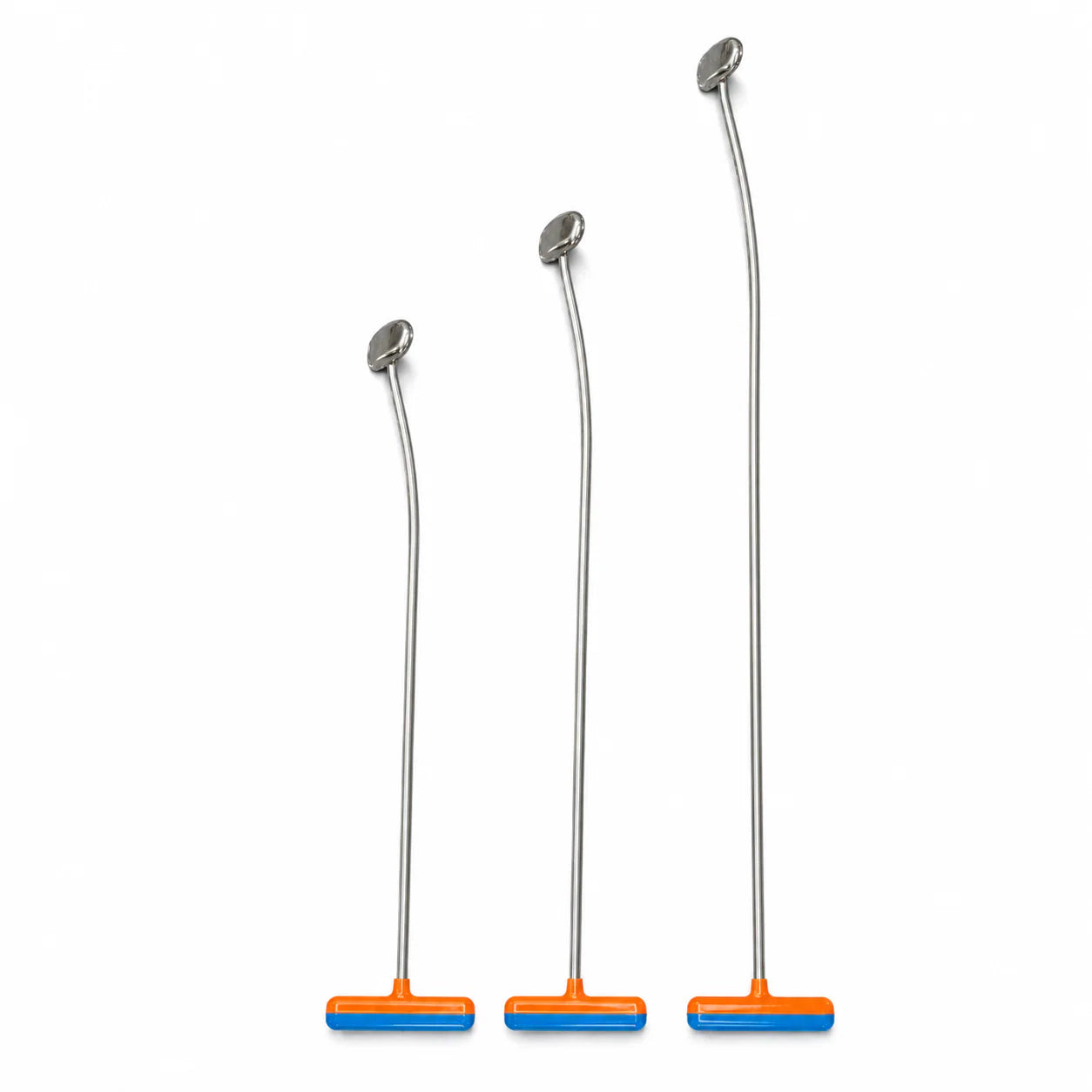 Ferrara Edition 3-Piece 155° Curved Wide Oval Head PDR Rod Set with T-Handles (10mm)